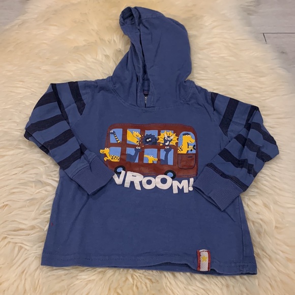 Lucky Brand & Carter’s Long-Sleeve and Short Tees with Blue Joe Fresh Pants 18M - Picture 2 of 15